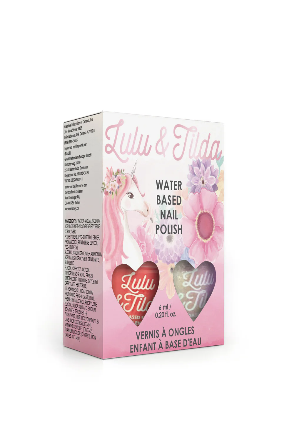 Great Pretenders Lulu and Tilda “Boho Forever” mahakooritavate küünelakkide komplekt, 2tk Great Pretenders kostüümid ja aksessuaarid - HellyK - Kvaliteetsed lasteriided, villariided, barefoot jalatsid