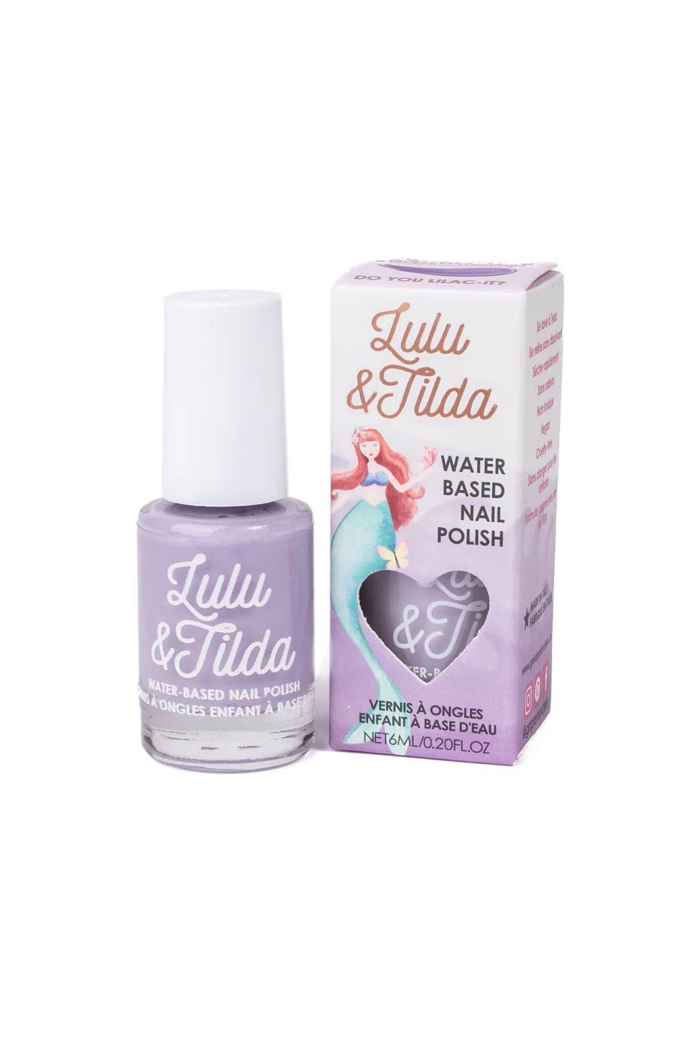 Great Pretenders Lulu and Tilda “Do You Lilac-It” mahapestav küünelakk, 6ml Great Pretenders kostüümid ja aksessuaarid - HellyK - Kvaliteetsed lasteriided, villariided, barefoot jalatsid