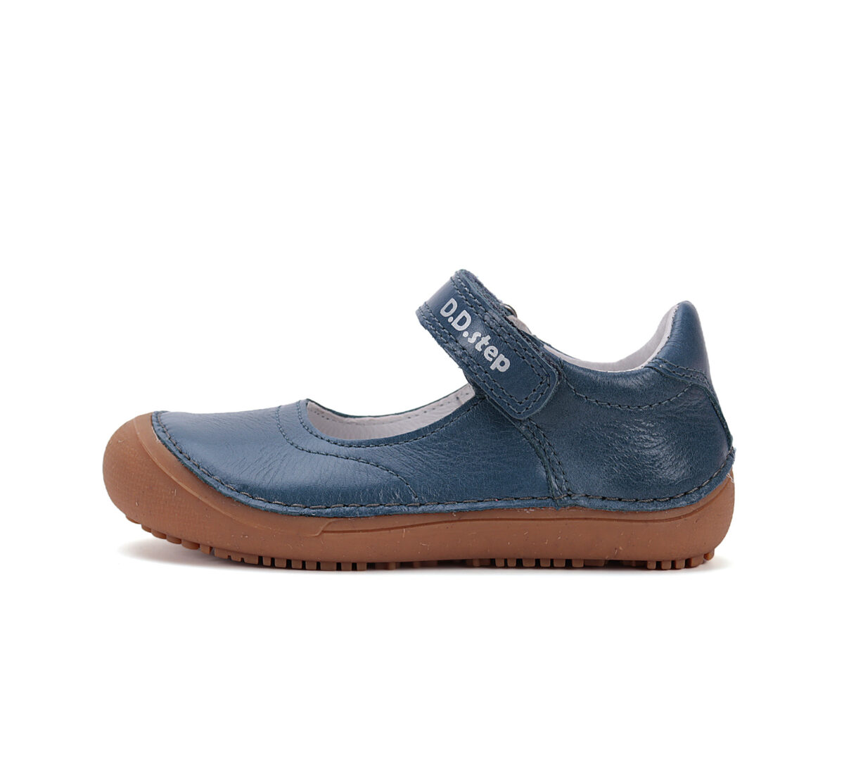 D.D. Step nahast kingad, royal blue 063 D.D.Step - HellyK - Kvaliteetsed lasteriided, villariided, barefoot jalatsid