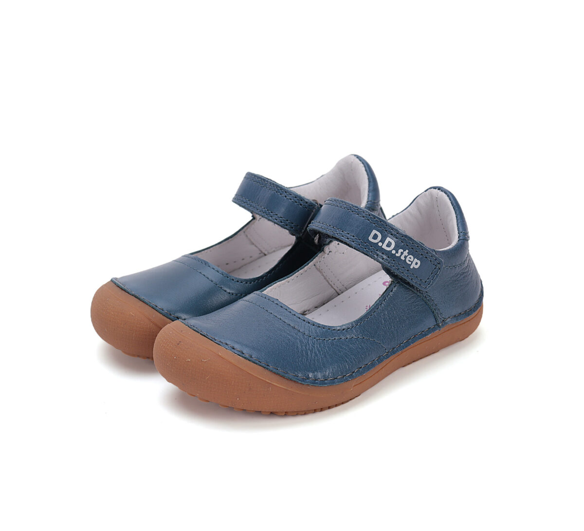 D.D. Step nahast kingad, royal blue 063 D.D.Step - HellyK - Kvaliteetsed lasteriided, villariided, barefoot jalatsid