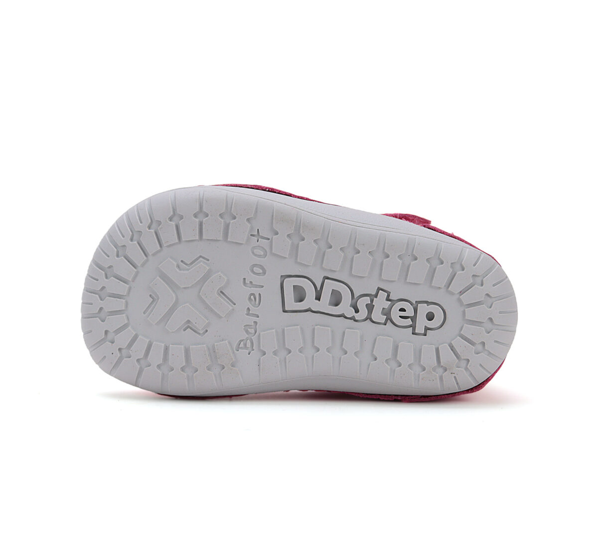 D.D. Step barefoot nahast kingad, dark pink 070 D.D.Step - HellyK - Kvaliteetsed lasteriided, villariided, barefoot jalatsid
