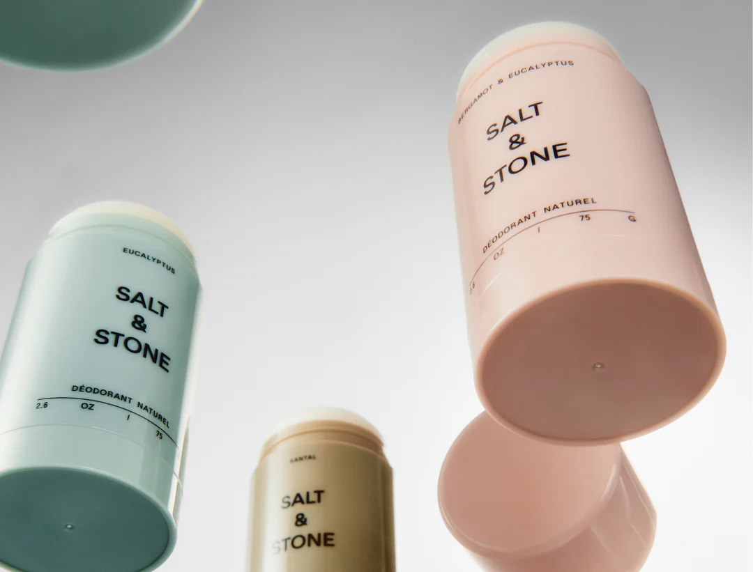 Salt & Stone naturaalne deodorant-geel tundlikule nahale, Bergamot & Hinoki Hooldusvahendid, kosmeetika ja aksessuaarid - HellyK - Kvaliteetsed lasteriided, villariided, barefoot jalatsid