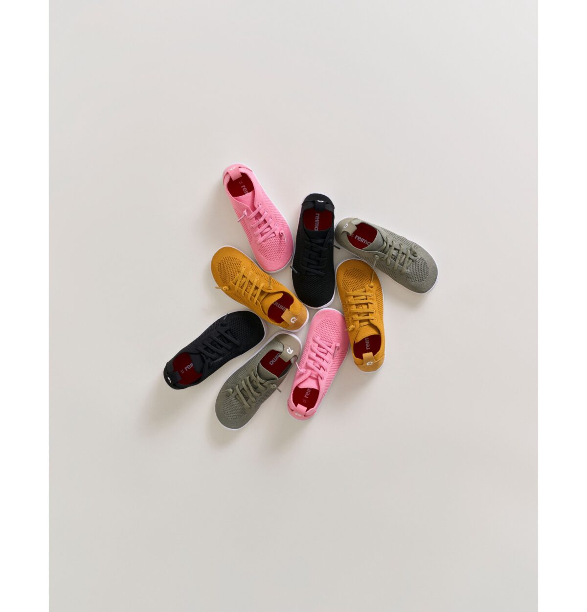 Reima Astelu tossud, sunset pink Laste barefoot-jalatsid - HellyK - Kvaliteetsed lasteriided, villariided, barefoot jalatsid