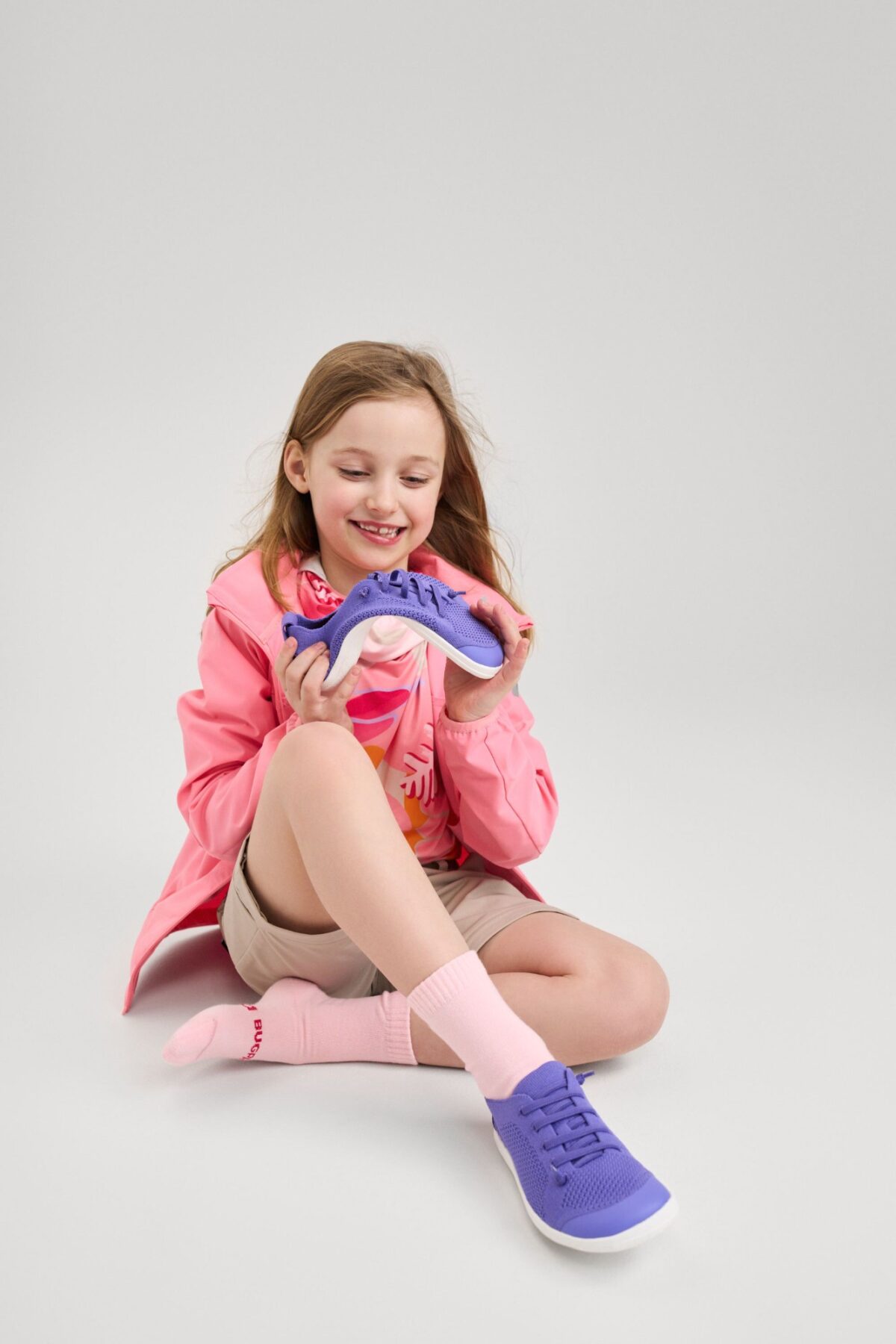 Reima Astelu tossud, breezy violet Laste barefoot-jalatsid - HellyK - Kvaliteetsed lasteriided, villariided, barefoot jalatsid