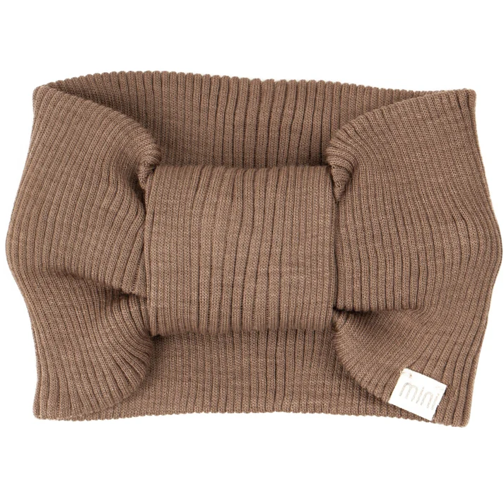 Minimalisma meriinovillane peapael, walnut Lasteriided - HellyK - Kvaliteetsed lasteriided, villariided, barefoot jalatsid