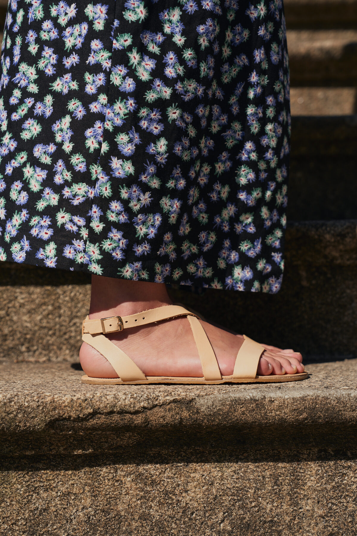 SHAPEN Calla sandaalid, natural Sisejalats/suvi - HellyK - Kvaliteetsed lasteriided, villariided, barefoot jalatsid