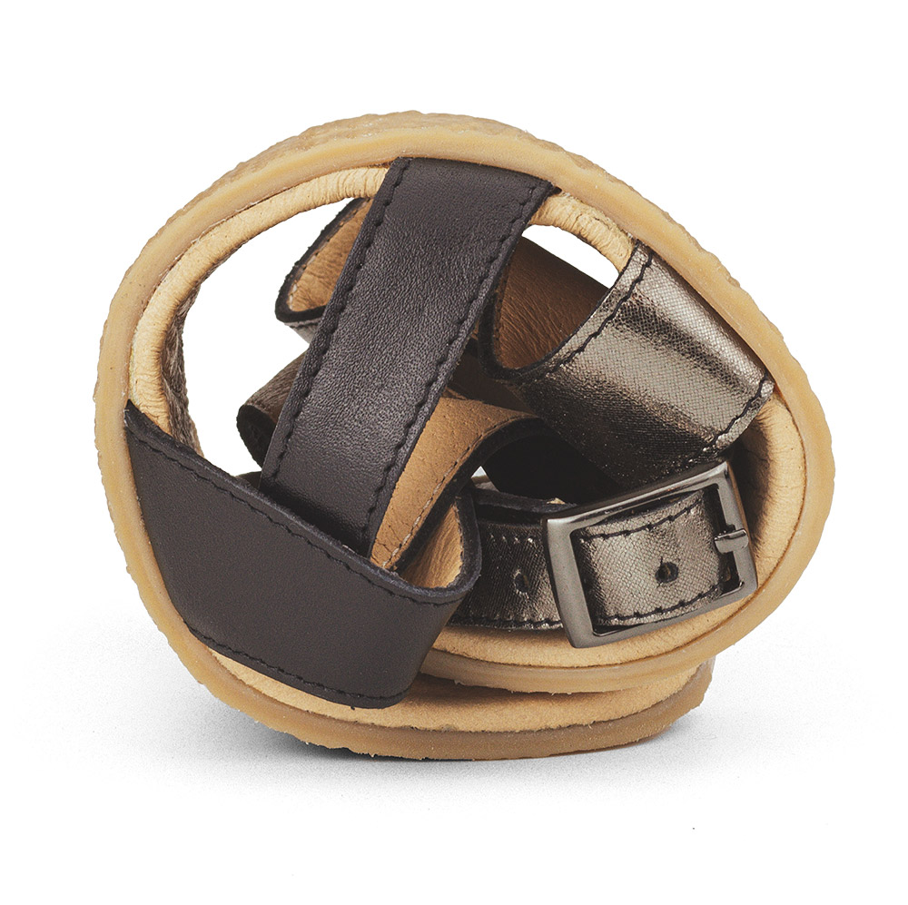 SHAPEN Calla sandaalid, black Sisejalats/suvi - HellyK - Kvaliteetsed lasteriided, villariided, barefoot jalatsid