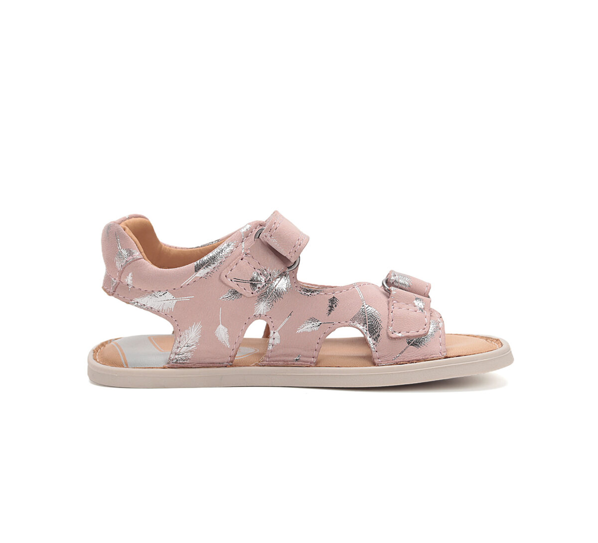 D.D.Step nahast sandaalid, pink 076/SS’25 D.D.Step - HellyK - Kvaliteetsed lasteriided, villariided, barefoot jalatsid