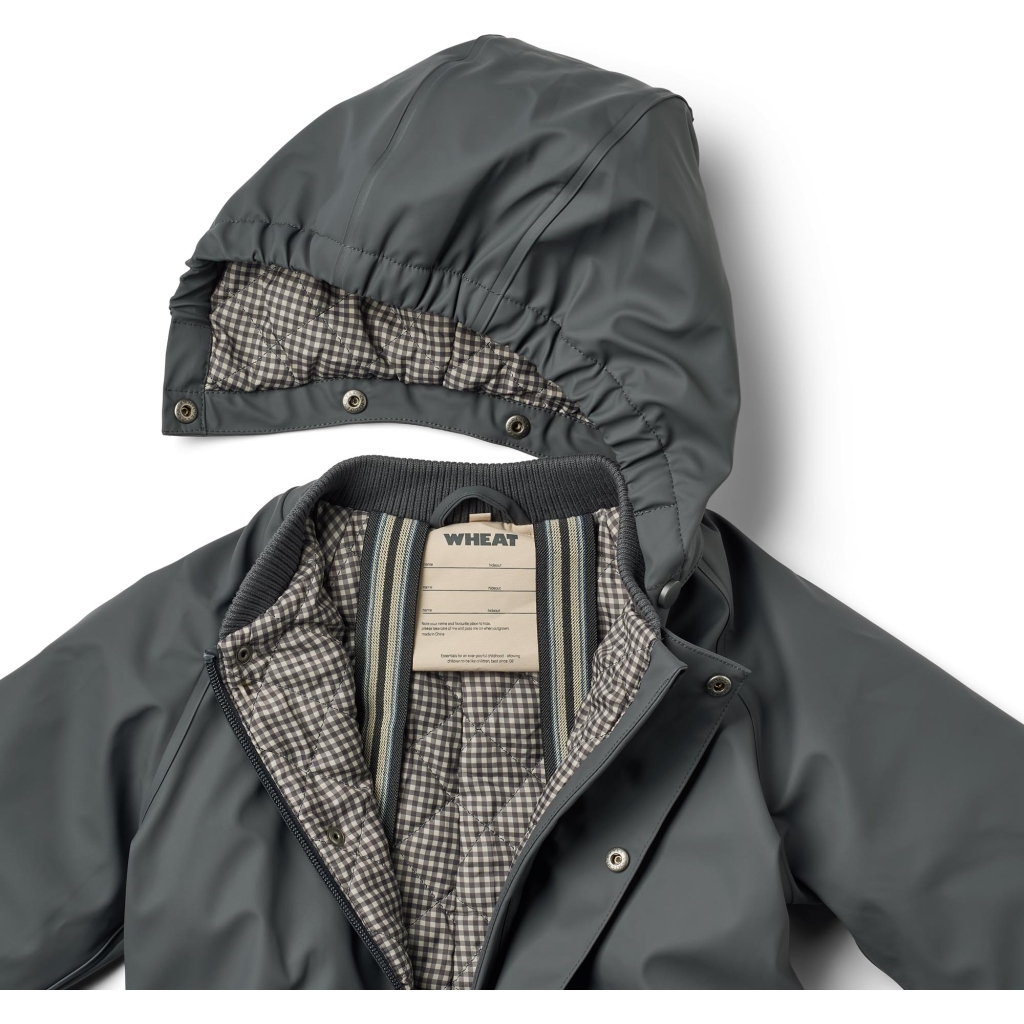 Wheat termo-vihmakombe Aiko, greyblue Lasteriided - HellyK - Kvaliteetsed lasteriided, villariided, barefoot jalatsid