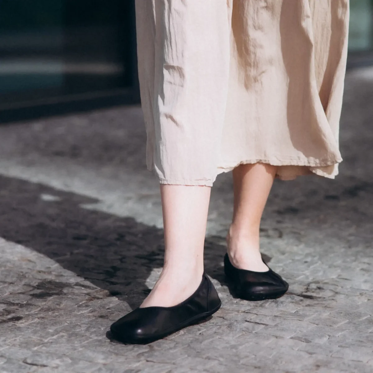 GROUNDIES® Lily 3.0 Women baleriinad, black Sisejalats/suvi - HellyK - Kvaliteetsed lasteriided, villariided, barefoot jalatsid