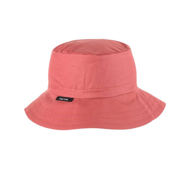 Pure Pure by Bauer orgaanilisest puuvillast päikesekaitse kaabu, UPF30, rouge Lasteriided - HellyK - Kvaliteetsed lasteriided, villariided, barefoot jalatsid