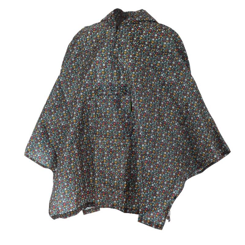 Eco Chic vihmakeep, Black Ditsy Kodumaailm ja muud tarvikud - HellyK - Kvaliteetsed lasteriided, villariided, barefoot jalatsid