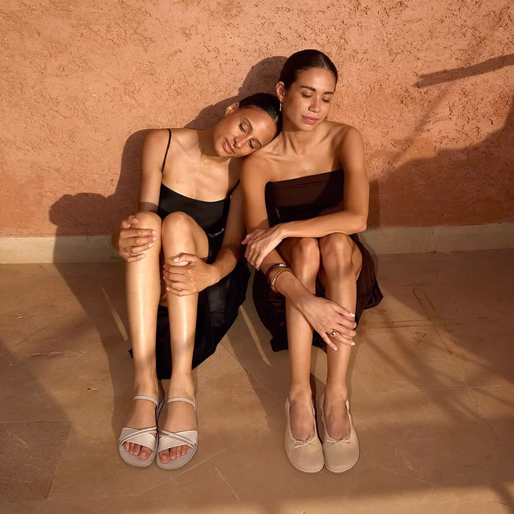 GROUNDIES® Ruby 2.0 Women baleriinad, nude Sisejalats/suvi - HellyK - Kvaliteetsed lasteriided, villariided, barefoot jalatsid