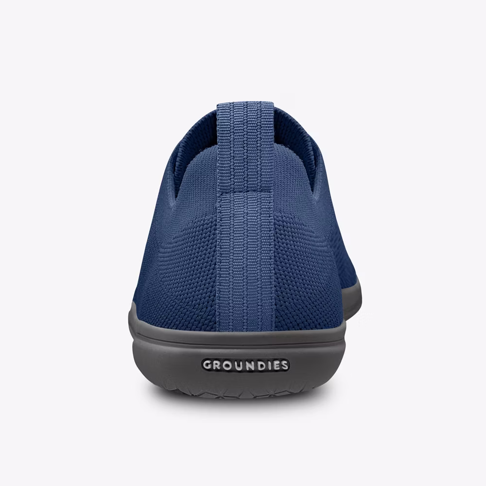 GROUNDIES® Active Knit Women vegan spordijalats, navy Sisejalats/suvi - HellyK - Kvaliteetsed lasteriided, villariided, barefoot jalatsid