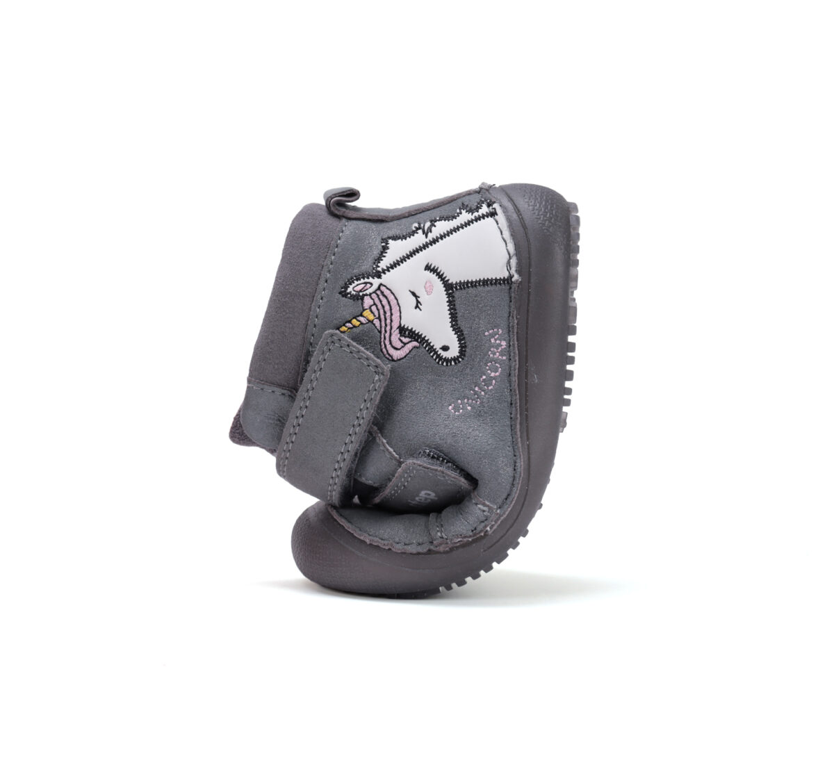 D.D.Step helendava tallaga nahast kevad-/sügissaapad, dark grey/unicorn 063 D.D.Step - HellyK - Kvaliteetsed lasteriided, villariided, barefoot jalatsid