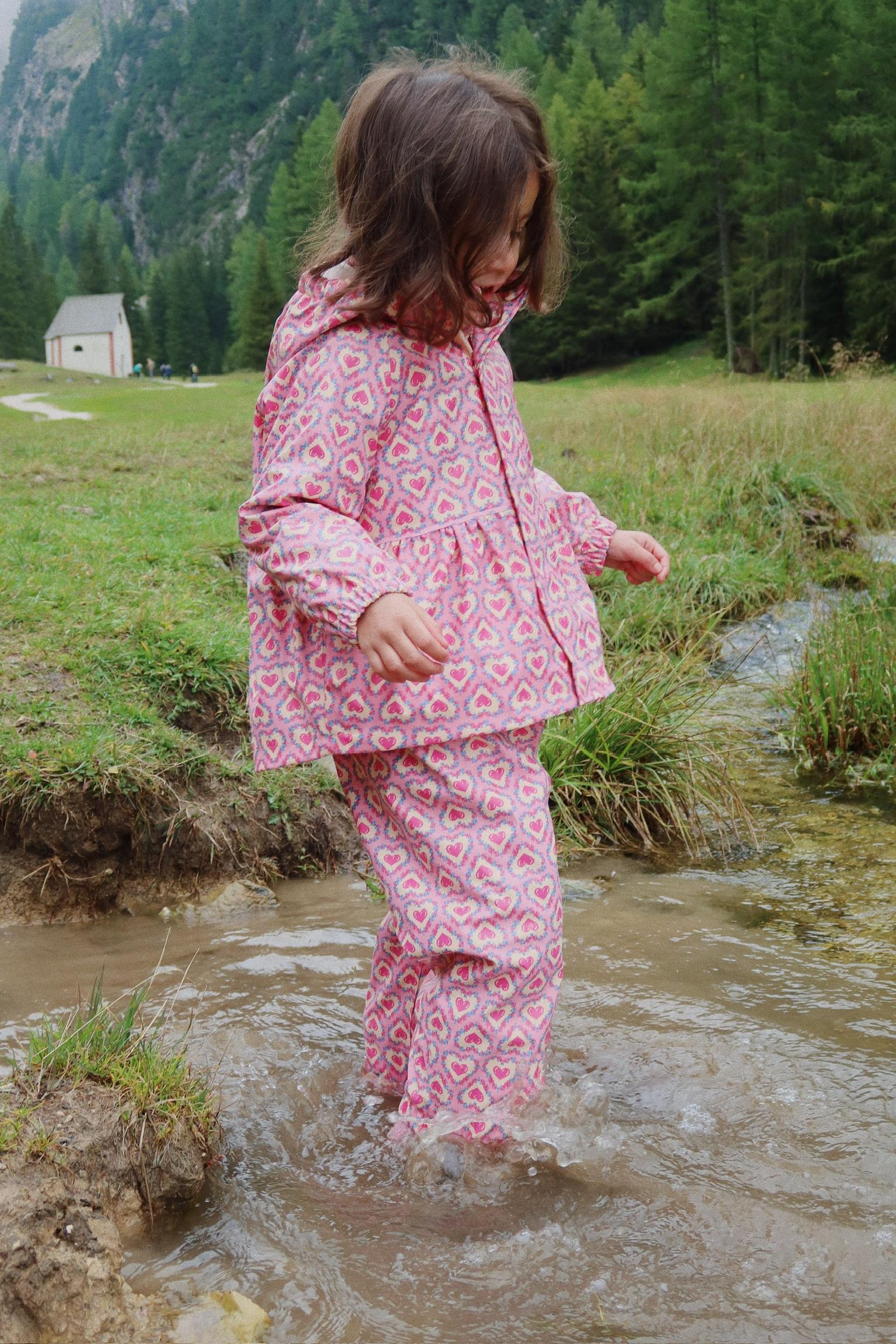 Konges Slojd Palme vihmakomplekt sooja voodriga, felice rose Lasteriided - HellyK - Kvaliteetsed lasteriided, villariided, barefoot jalatsid