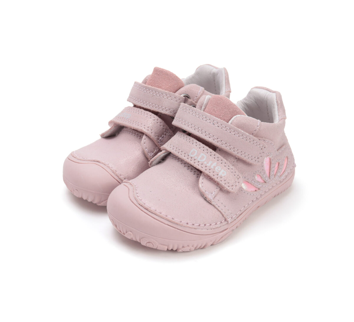 D.D.Step nahast tossud, baby pink 073 D.D.Step nahast tossud, baby pink 073 D.D.Step nahast tossud - HellyK - Kvaliteetsed lasteriided, villariided, barefoot jalatsid