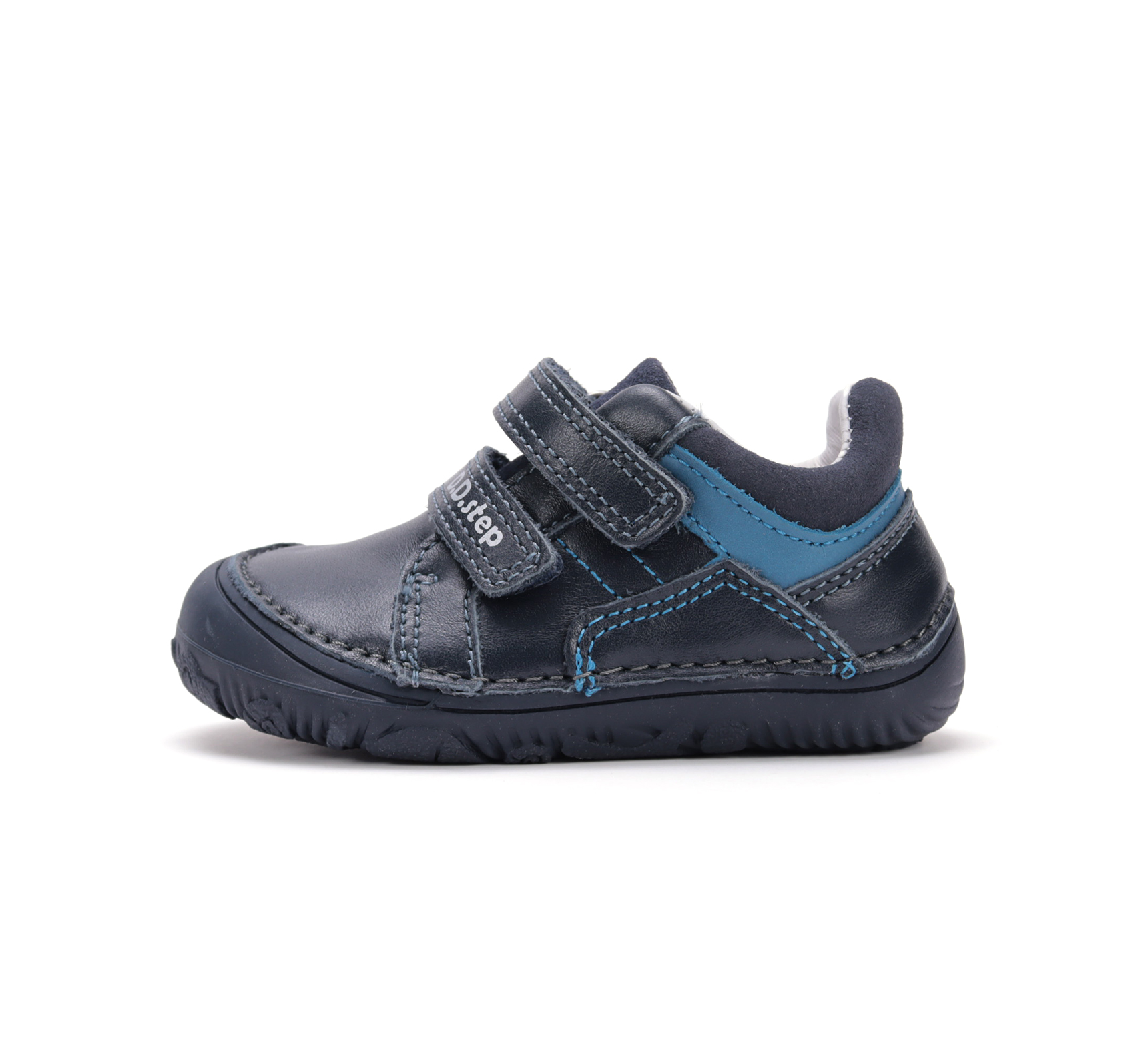 D.D.Step nahast tossud, royal blue 073 D.D.Step nahast tossud, royal blue 073 D.D.Step nahast tossud - HellyK - Kvaliteetsed lasteriided, villariided, barefoot jalatsid