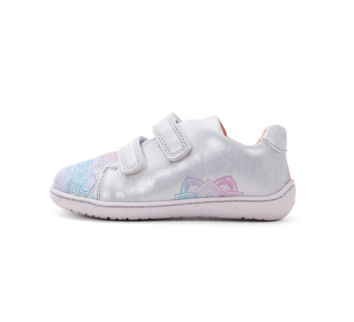 Stitch & Walk nahast tossud, silver/mandala Kevad/sügis - HellyK - Kvaliteetsed lasteriided, villariided, barefoot jalatsid