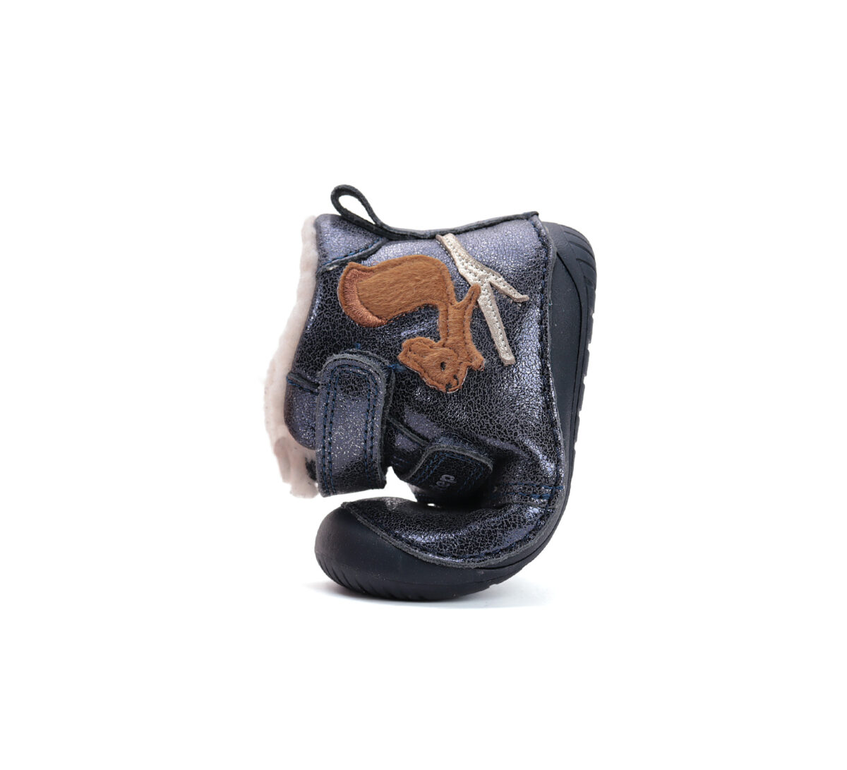 D.D.Step nahast barefoot-saapad, royal blue/orav D.D.Step - HellyK - Kvaliteetsed lasteriided, villariided, barefoot jalatsid