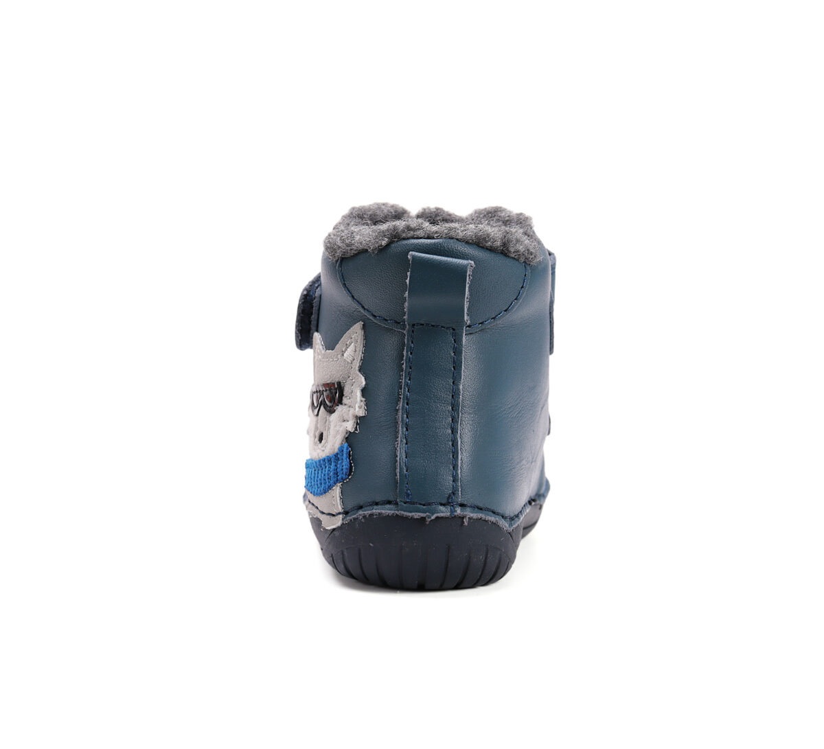 D.D.Step nahast barefoot-saapad, royal blue/hunt D.D.Step - HellyK - Kvaliteetsed lasteriided, villariided, barefoot jalatsid