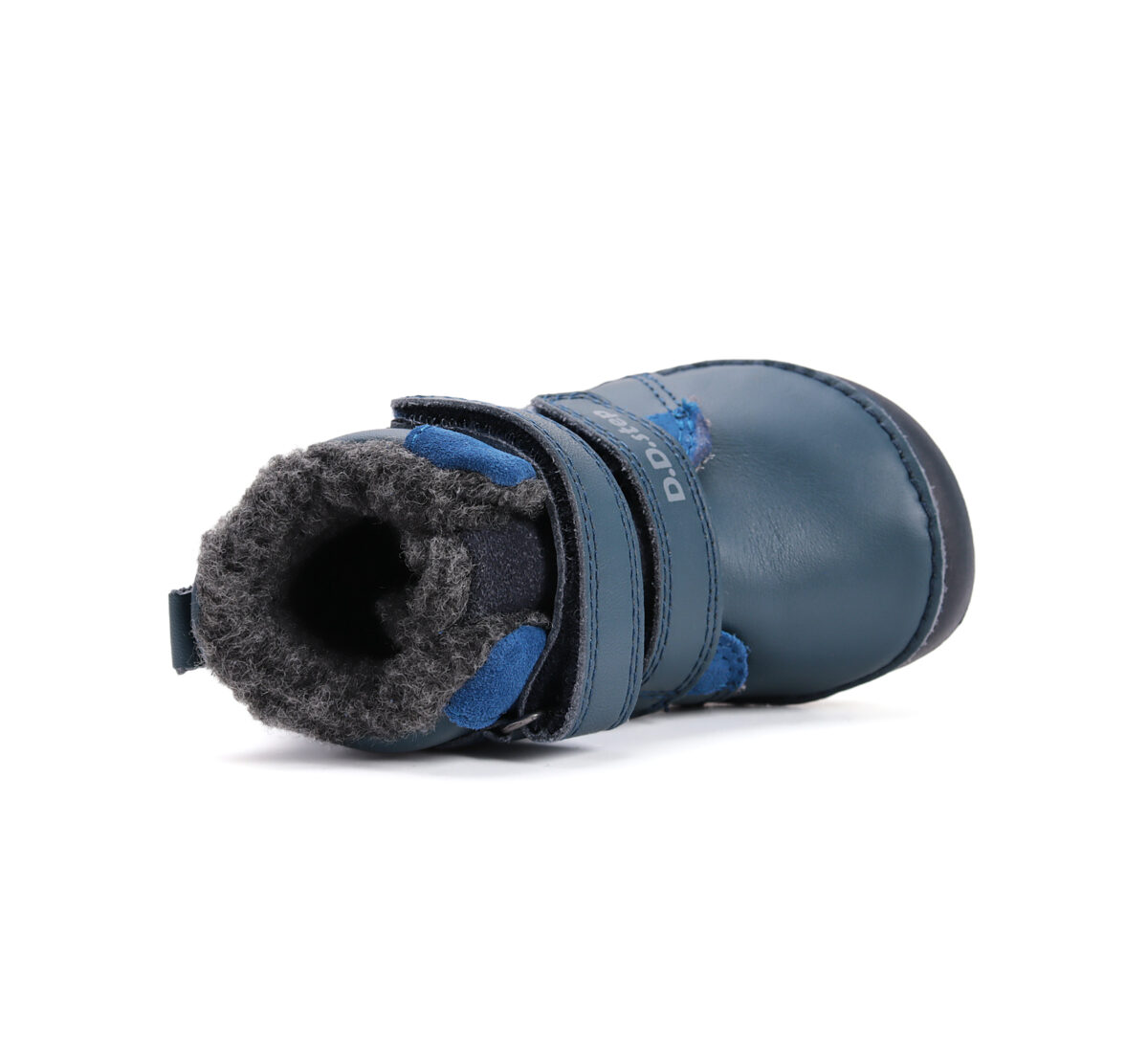 D.D.Step nahast barefoot-saapad, royal blue/hunt D.D.Step - HellyK - Kvaliteetsed lasteriided, villariided, barefoot jalatsid