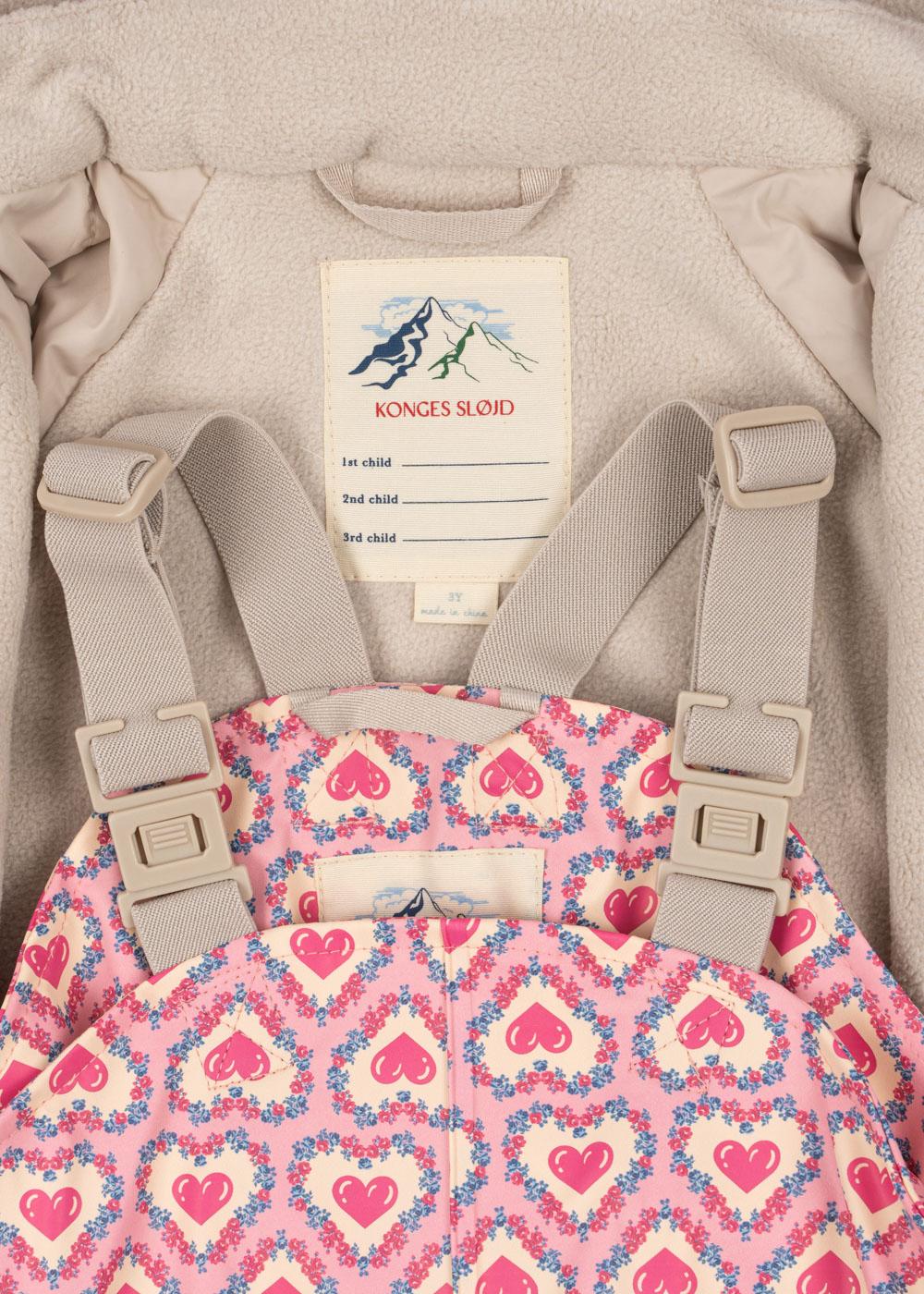 Konges Slojd Palme vihmakomplekt sooja voodriga, felice rose Lasteriided - HellyK - Kvaliteetsed lasteriided, villariided, barefoot jalatsid