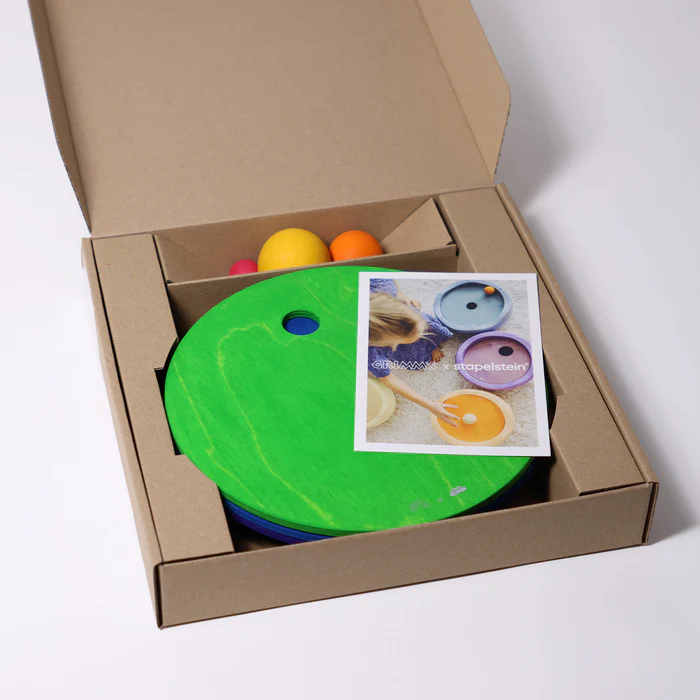 Grimm´s x Stapelstein® veerevad kettad, cool classic Grimm's puidust mänguasjad - HellyK - Kvaliteetsed lasteriided, villariided, barefoot jalatsid