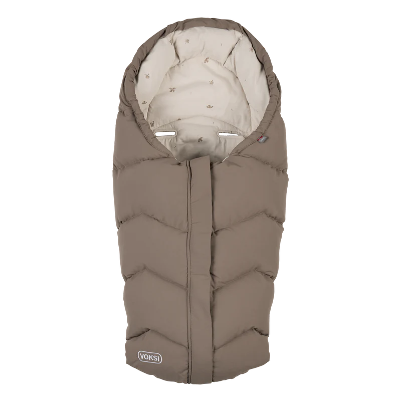 Voksi soojakott City Grey Cream Kodumaailm ja muud tarvikud - HellyK - Kvaliteetsed lasteriided, villariided, barefoot jalatsid