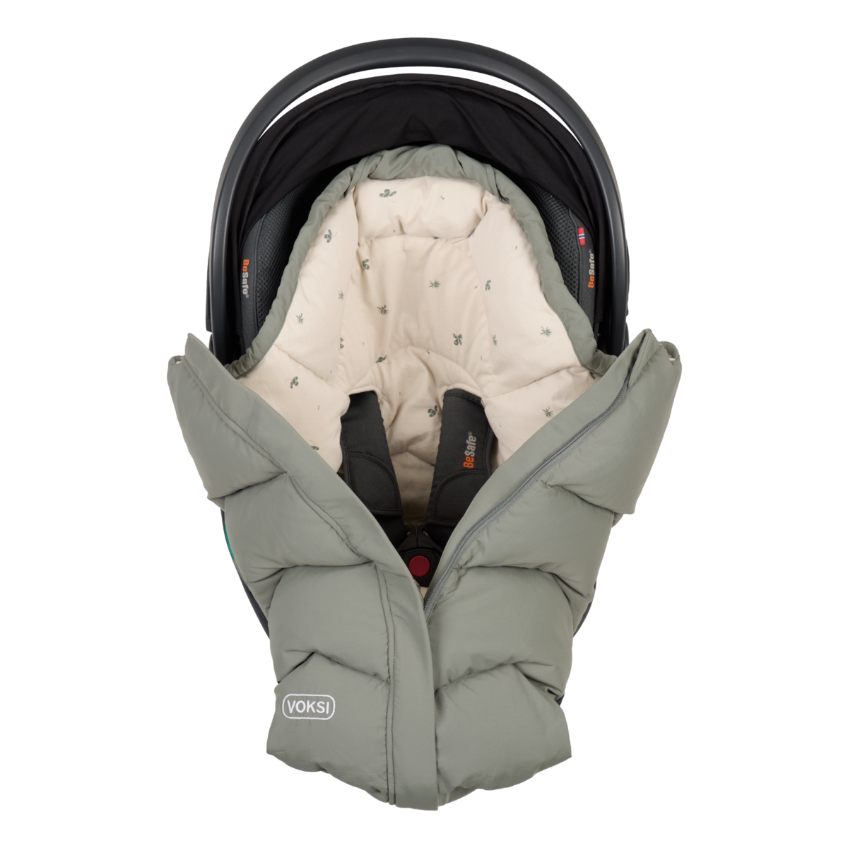 Voksi soojakott turvahälli või vankrisse Move Meadow Green Clover Kodumaailm ja muud tarvikud - HellyK - Kvaliteetsed lasteriided, villariided, barefoot jalatsid