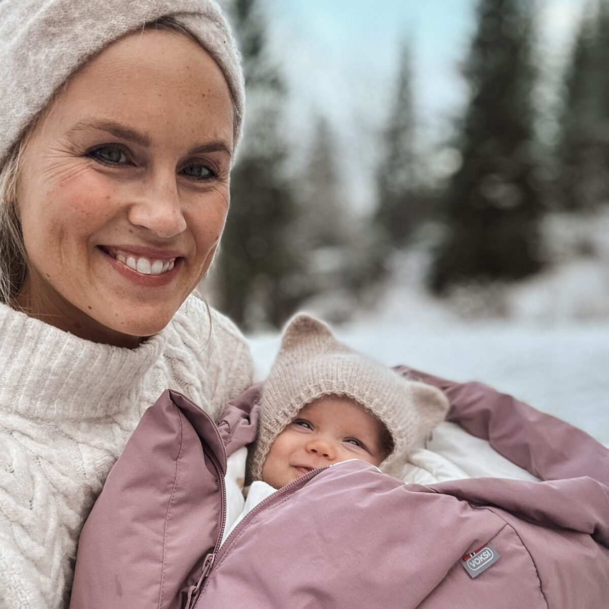 Voksi soojakott Explorer Grape Clower Kodumaailm ja muud tarvikud - HellyK - Kvaliteetsed lasteriided, villariided, barefoot jalatsid