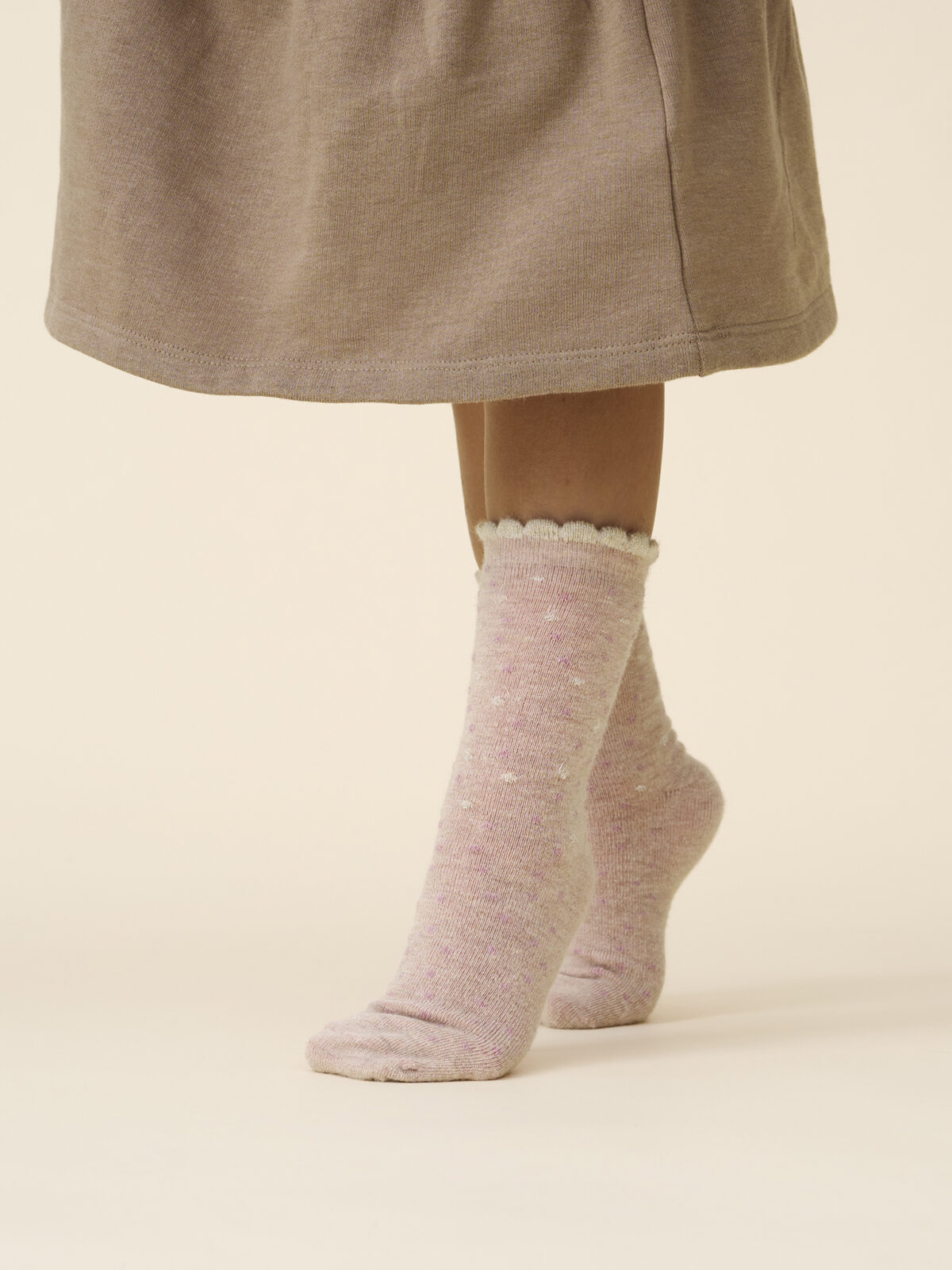 Minymo bambusviskoosi ja villa sokid 3 pakk, burnished lilac Lasteriided - HellyK - Kvaliteetsed lasteriided, villariided, barefoot jalatsid