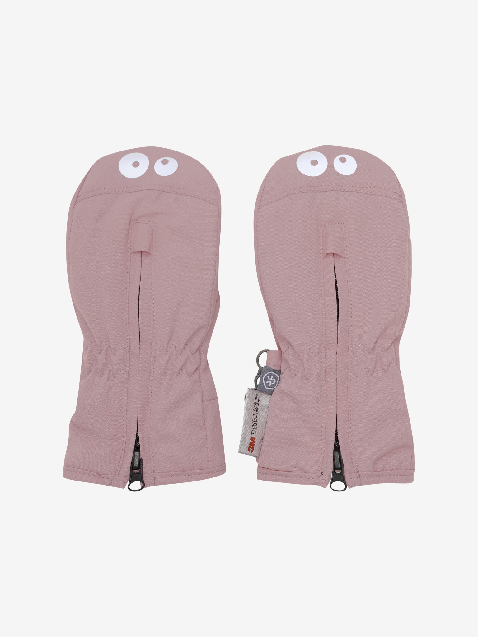 COLOR KIDS Thinsulate labakud lukuga, woodrose Kindad - HellyK - Kvaliteetsed lasteriided, villariided, barefoot jalatsid