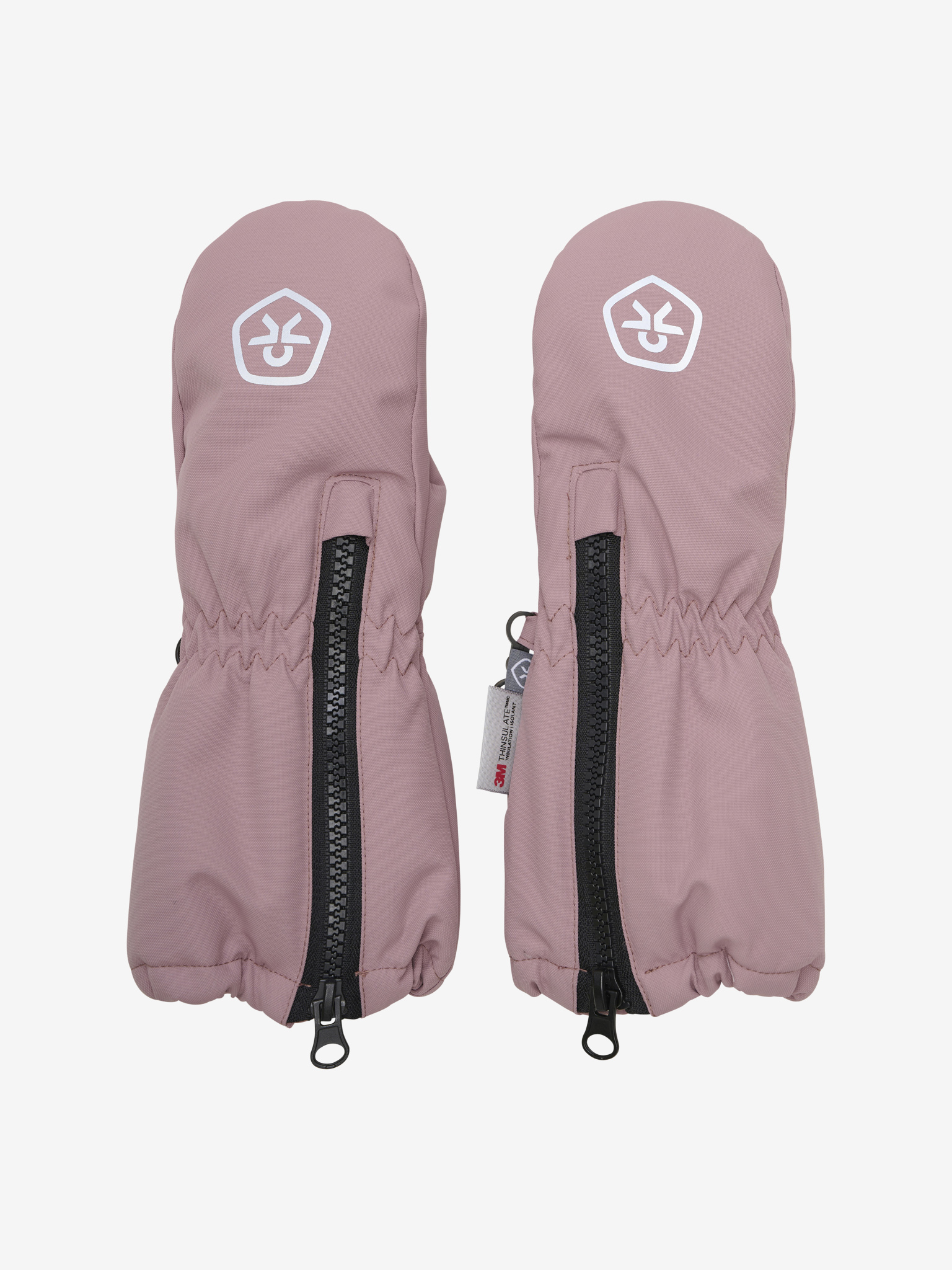 COLOR KIDS Thinsulate pikad labakud lukuga, woodrose Kindad - HellyK - Kvaliteetsed lasteriided, villariided, barefoot jalatsid