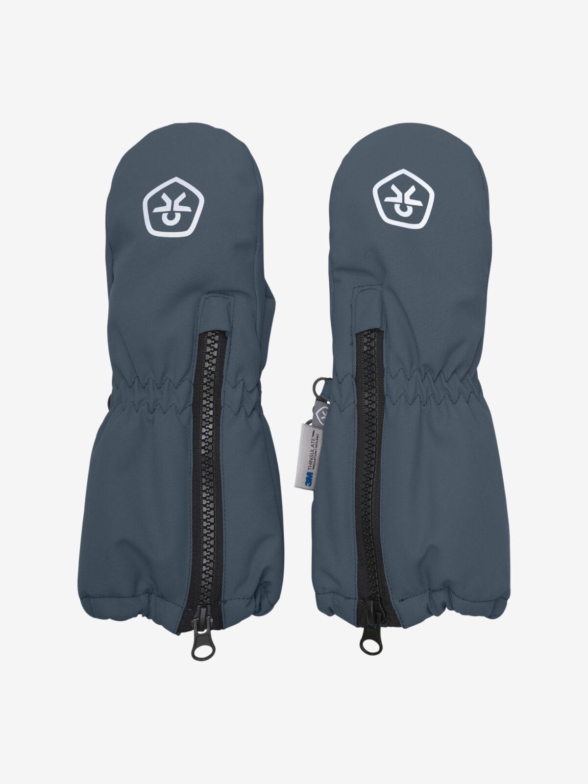 COLOR KIDS Thinsulate pikad labakud lukuga, stormy Kindad - HellyK - Kvaliteetsed lasteriided, villariided, barefoot jalatsid