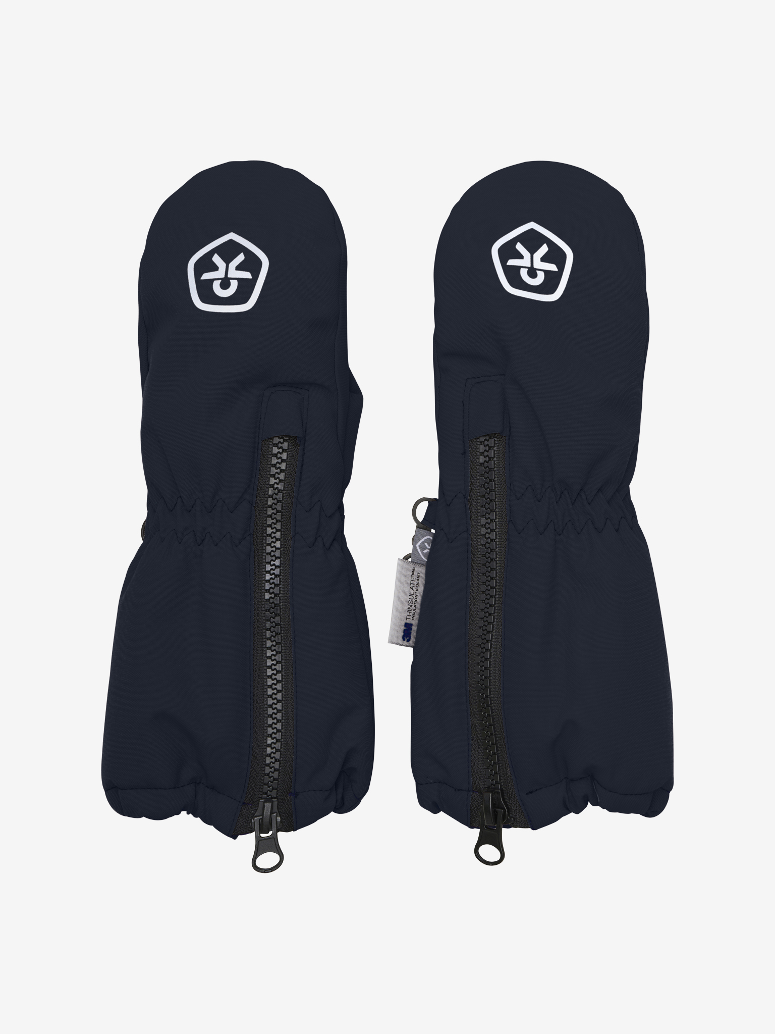 COLOR KIDS Thinsulate pikad labakud lukuga, total eclipse Kindad - HellyK - Kvaliteetsed lasteriided, villariided, barefoot jalatsid