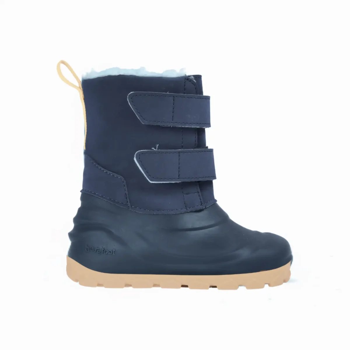 CRAVE BLIZZARD sooja voodriga veekindlad kummisaapad, blue Laste barefoot-jalatsid - HellyK - Kvaliteetsed lasteriided, villariided, barefoot jalatsid