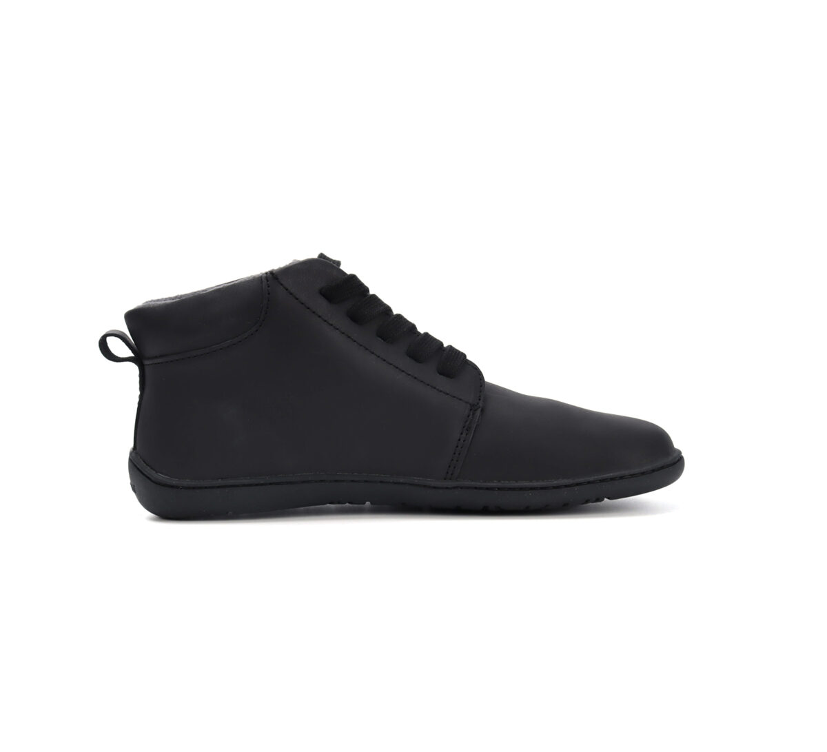 Stitch & Walk õhukese fliisvoodriga nahast saapad, black Kevad/sügis - HellyK - Kvaliteetsed lasteriided, villariided, barefoot jalatsid