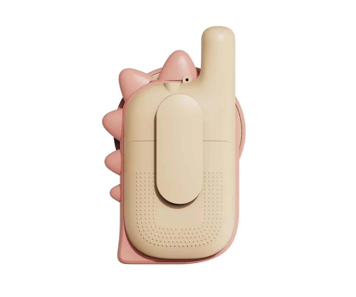 The Zoofamily Walkie Talkie, dino roosa-dino roheline The Zoofamily Walkie Talkie, dino roosa-dino roheline Mänguasjad - HellyK - Kvaliteetsed lasteriided, villariided, barefoot jalatsid