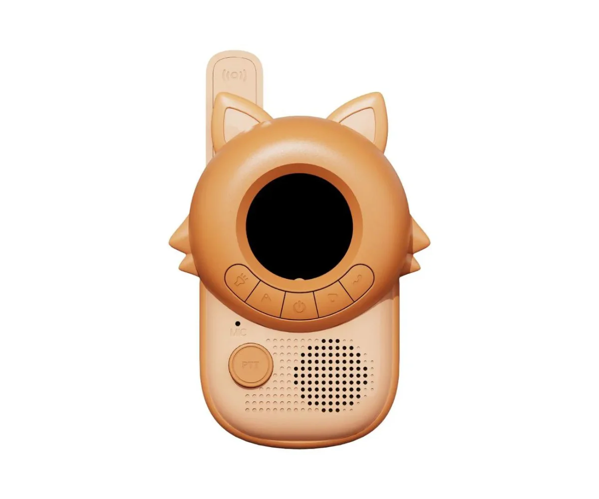 The Zoofamily Walkie Talkie, ükssarvik-rebane Mänguasjad - HellyK - Kvaliteetsed lasteriided, villariided, barefoot jalatsid