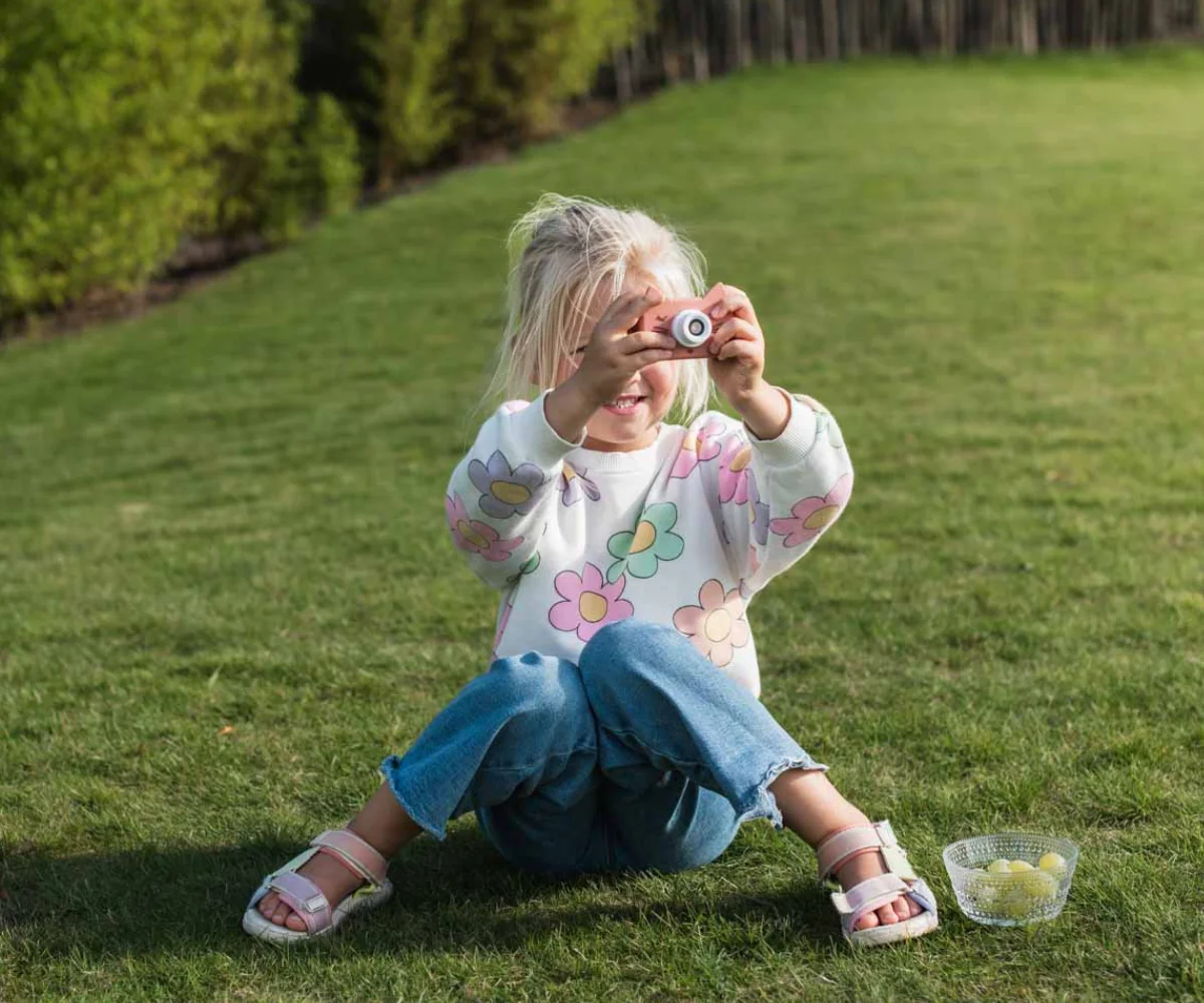 The Zoofamily digikaamera Zoo Friends, kass Mänguasjad - HellyK - Kvaliteetsed lasteriided, villariided, barefoot jalatsid