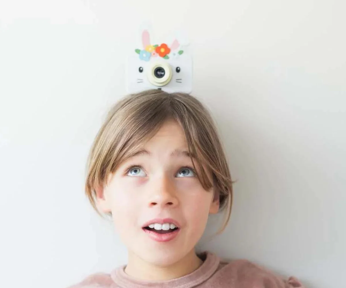 The Zoofamily digikaamera Zoo Friends, lilledega jänes Mänguasjad - HellyK - Kvaliteetsed lasteriided, villariided, barefoot jalatsid