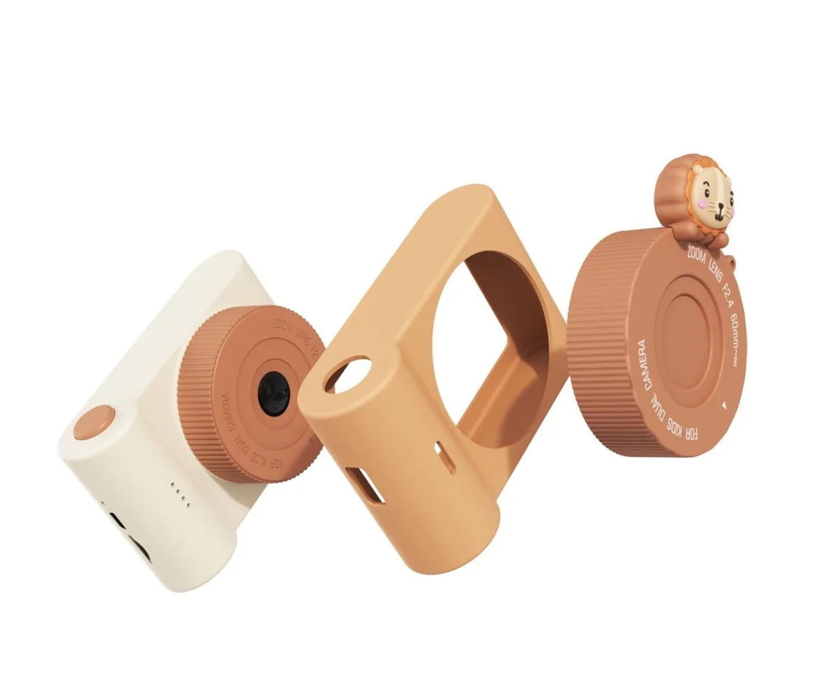 The Zoofamily digikaamera Urban Zoo, lõvi Mänguasjad - HellyK - Kvaliteetsed lasteriided, villariided, barefoot jalatsid