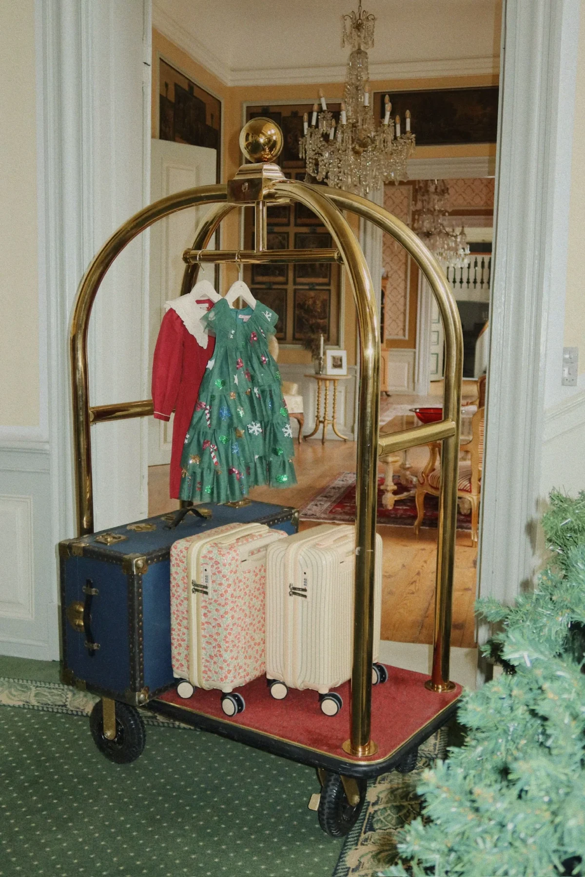 Konges Slojd COEUR kleit, punane Kleidid/seelikud/komplektid - HellyK - Kvaliteetsed lasteriided, villariided, barefoot jalatsid