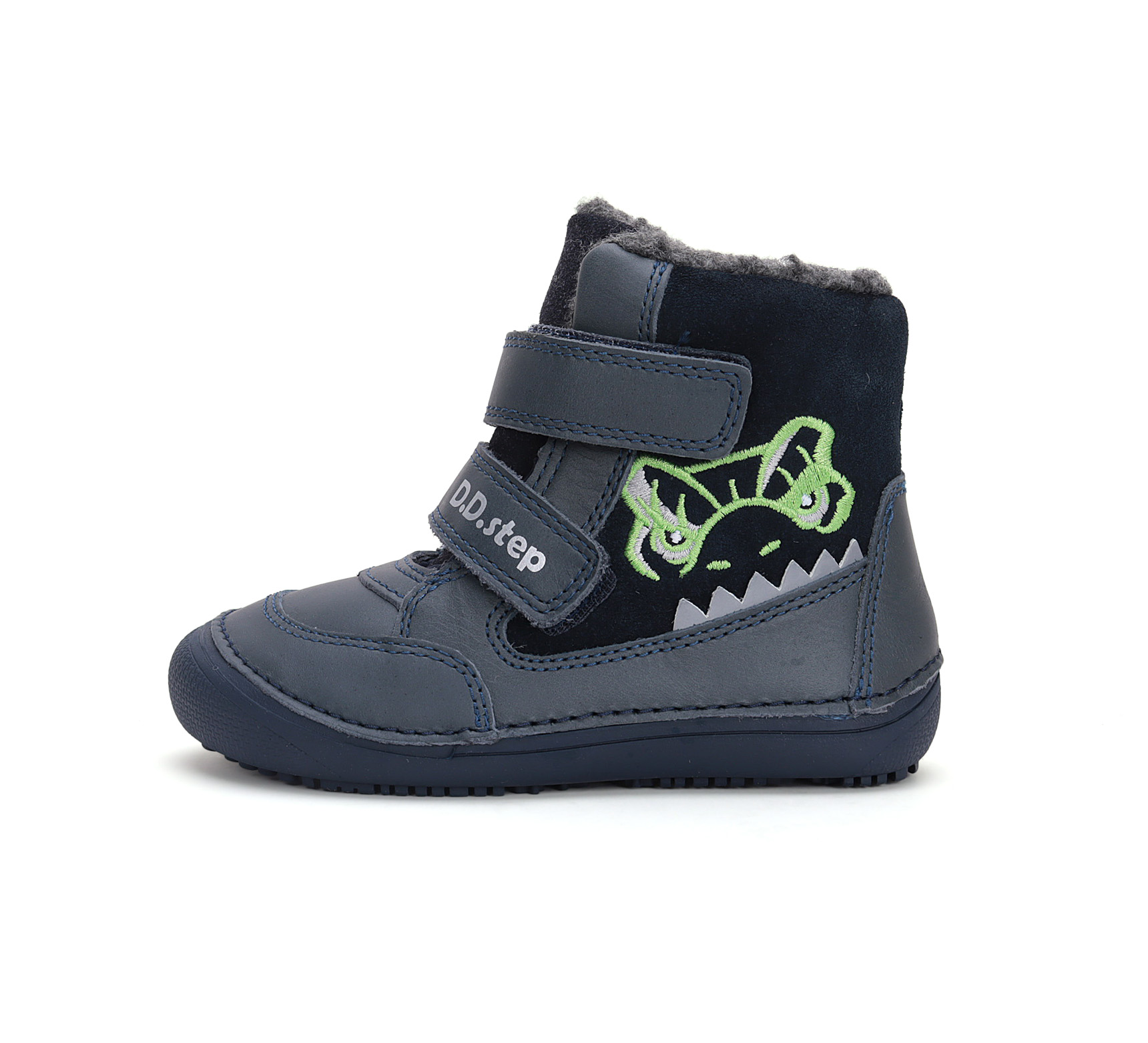 D.D.Step villase voodriga barefoot-saapad, royal blue/AW’24 063 D.D.Step - HellyK - Kvaliteetsed lasteriided, villariided, barefoot jalatsid