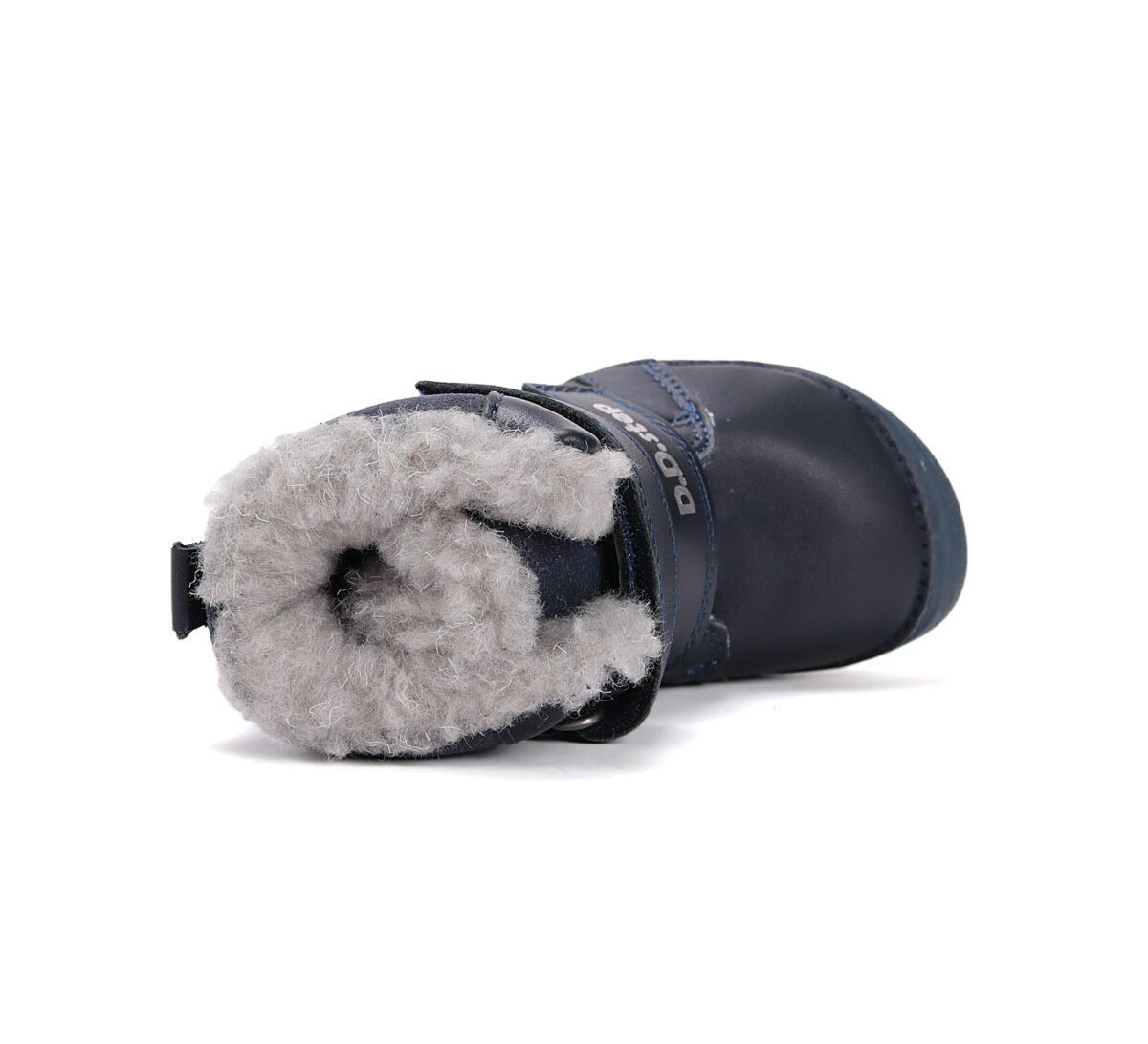 D.D.Step helendava talla ja villase voodriga barefoot-saapad, royal blue/063 D.D.Step - HellyK - Kvaliteetsed lasteriided, villariided, barefoot jalatsid