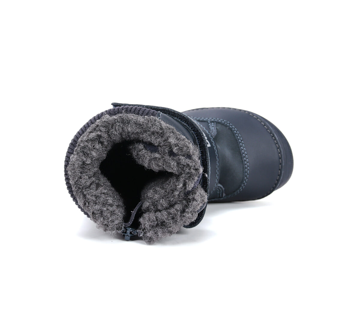 D.D.Step kõrge sääre ja villase voodriga barefoot-saapad, royal blue/063 D.D.Step - HellyK - Kvaliteetsed lasteriided, villariided, barefoot jalatsid