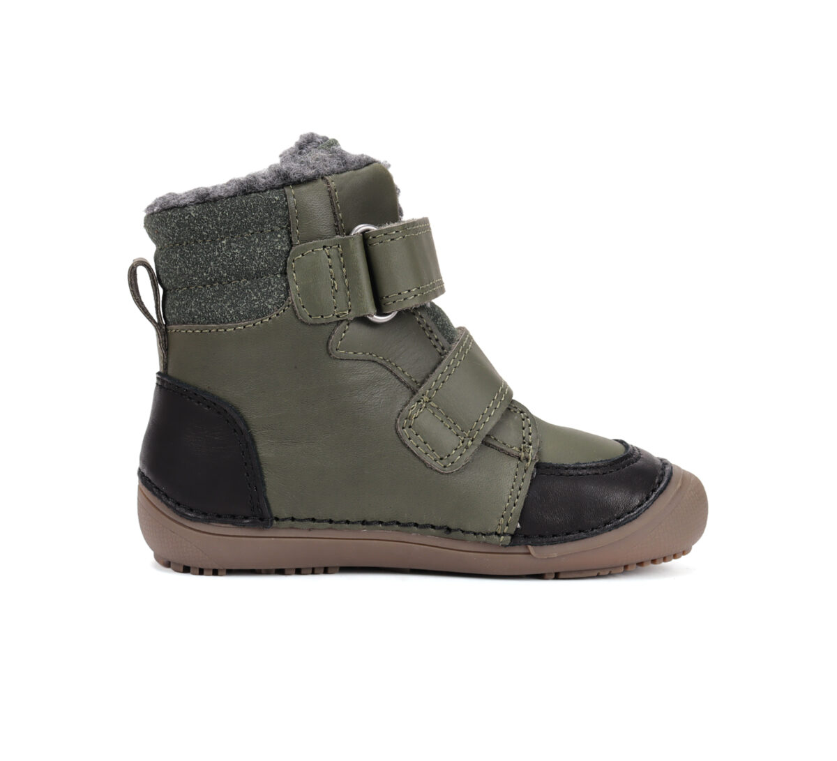 D.D.Step villase voodriga barefoot-saapad, emerald/063 D.D.Step - HellyK - Kvaliteetsed lasteriided, villariided, barefoot jalatsid