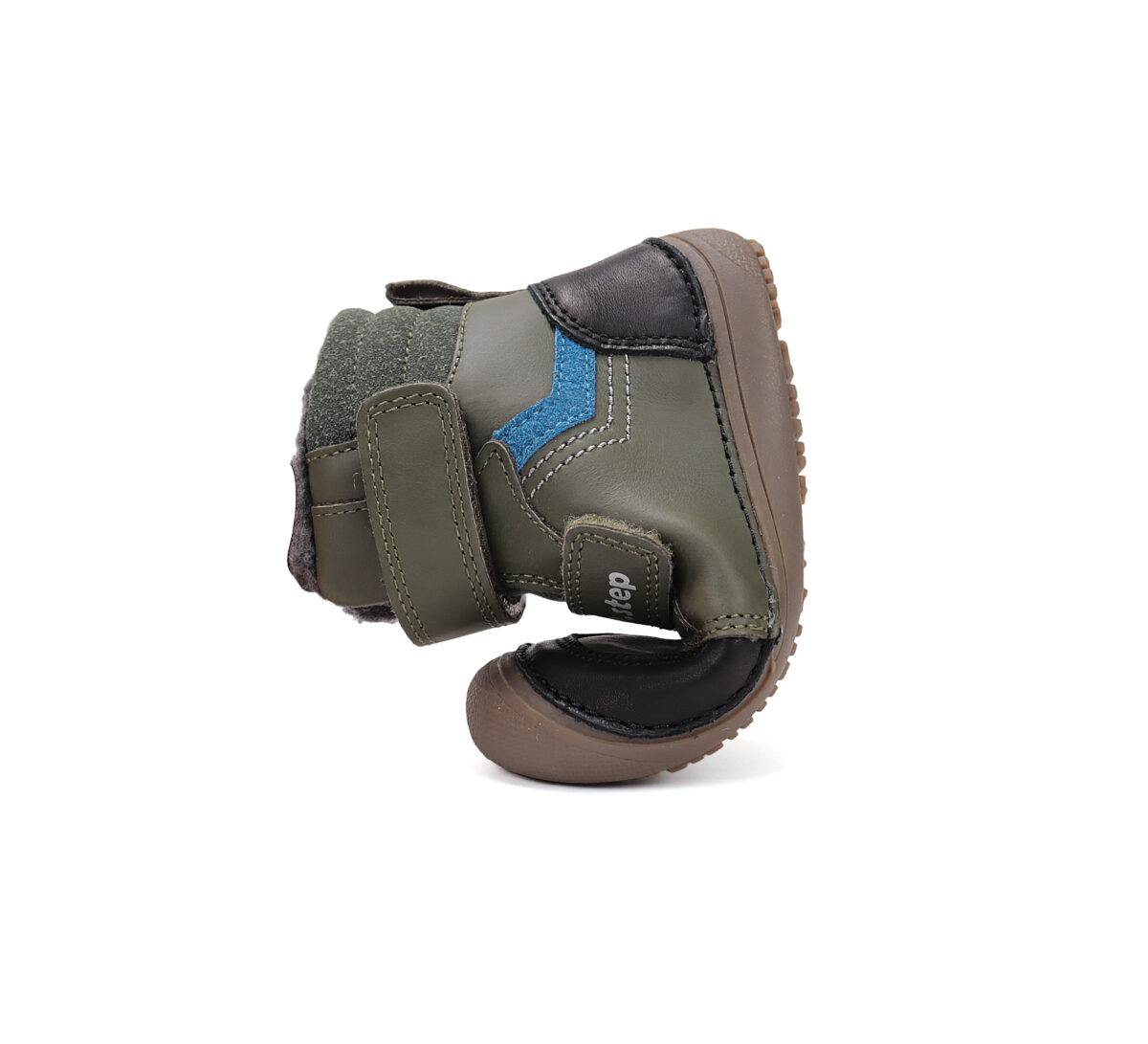 D.D.Step villase voodriga barefoot-saapad, emerald/063 D.D.Step - HellyK - Kvaliteetsed lasteriided, villariided, barefoot jalatsid