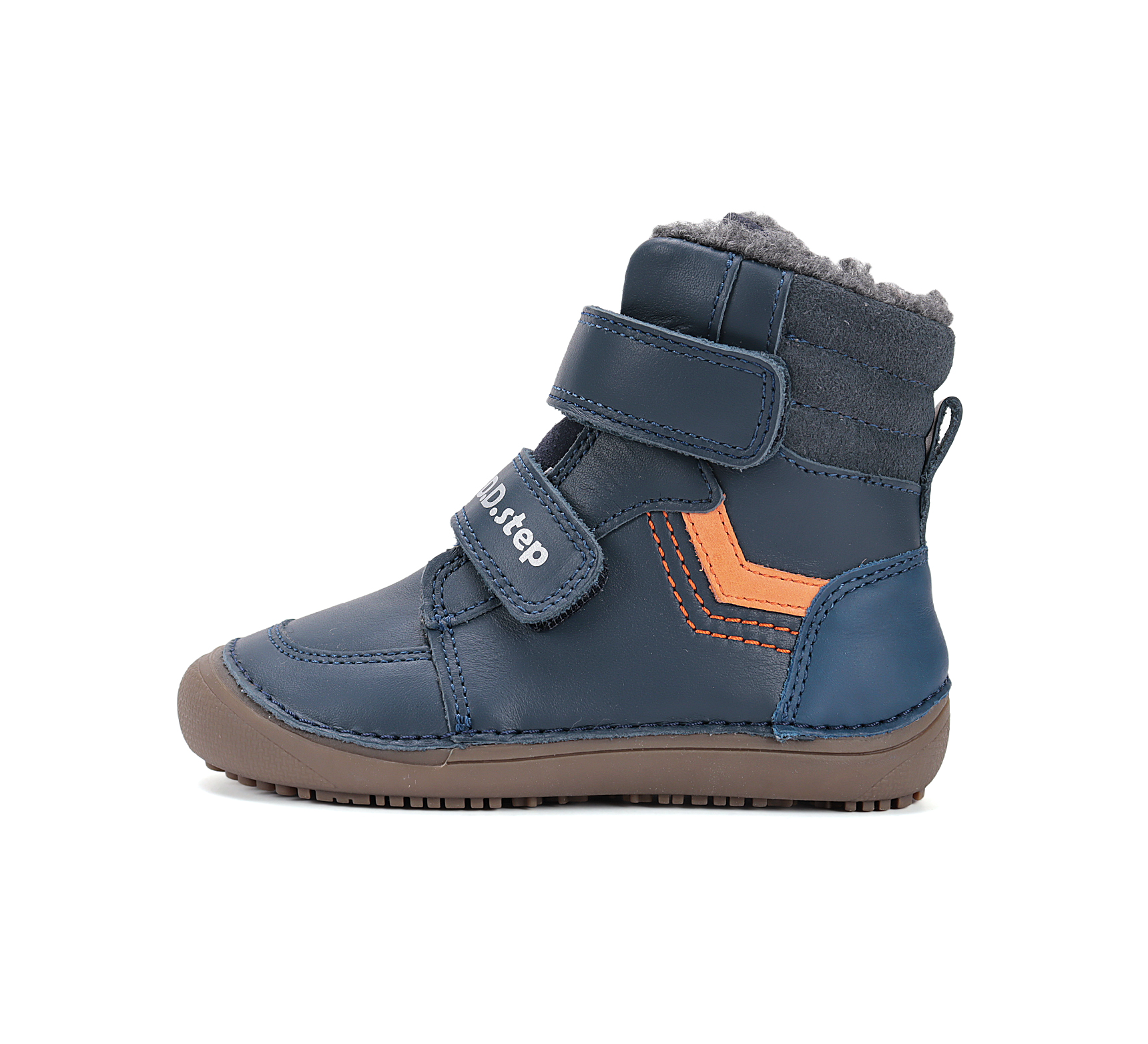 D.D.Step villase voodriga barefoot-saapad, royal blue/063 D.D.Step - HellyK - Kvaliteetsed lasteriided, villariided, barefoot jalatsid